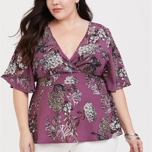 torrid Tops - Torrid Babydoll Top
